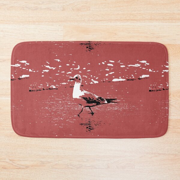 Item preview, Rose Gull on the shore designed and sold by derbyshireduck.