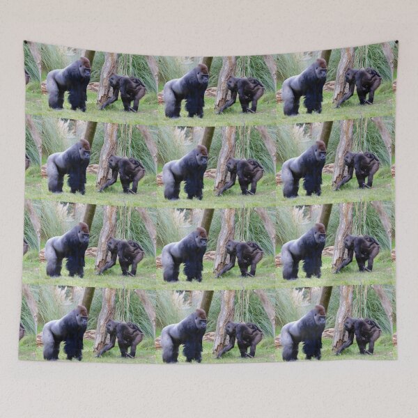 Item preview, Western Lowland Gorilla Family designed and sold by Sheila Smith.
