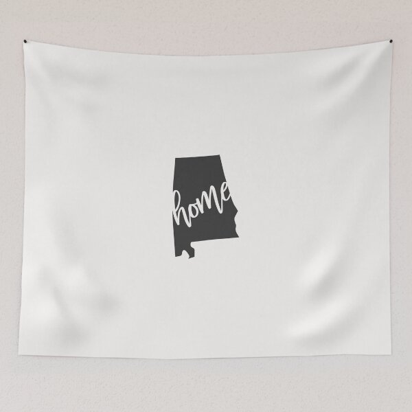 Item preview, Alabama Home State Outline Design, Southern Gift, Homegrown design designed and sold by DNH Threads.