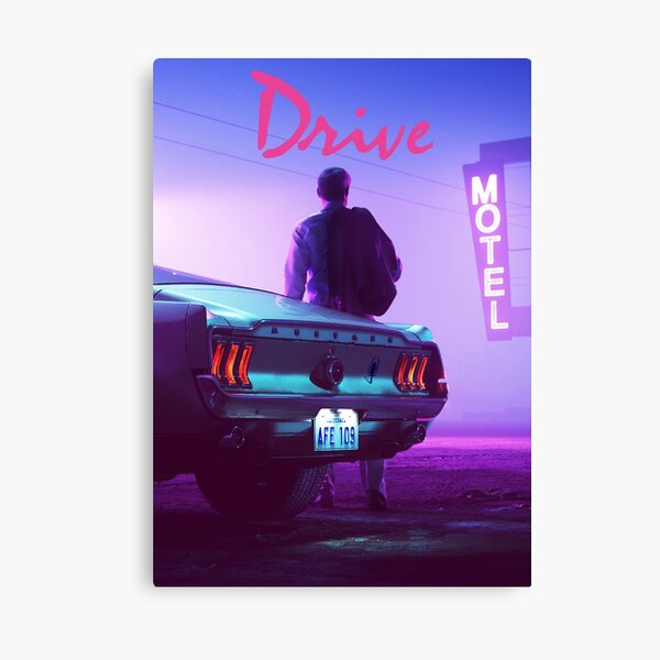 Drive - Sunset Canvas Print