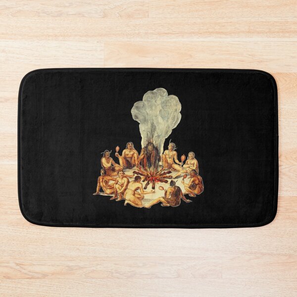 Item preview, Native Americans American Indians Bonfire designed and sold by alexvas.