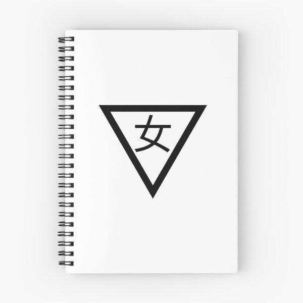Item preview, Triangle + Woman - Japanese signs (Black - white background) designed and sold by SZN LR.