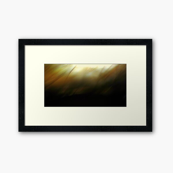 The Darkness Before.. Framed Art Print