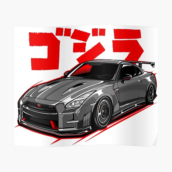 Gtr R35 Posters for Sale | Redbubble