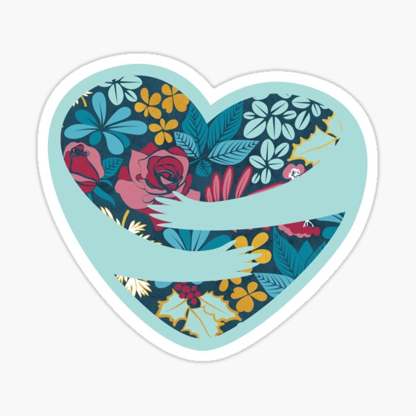 Item preview, Winter garden // blue red and gold designed and sold by SelmaCardoso.