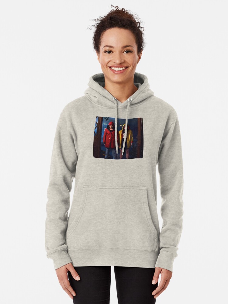 stranger things yellow hoodie