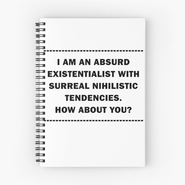 Aperçu de l'œuvre Absurd Existentialist créée et vendue par Stanarchy.
