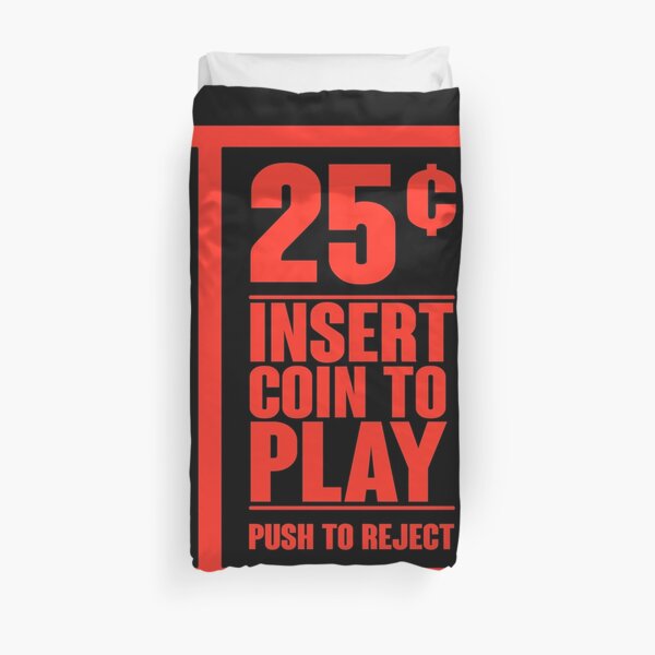 Insert Coin Duvet Cover