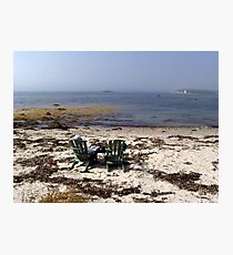Time Out on a Beach Photographic Print