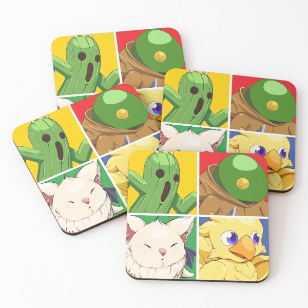 Item preview, Kupo Moogle Final Fantasy Cute Tonberry Chocobo designed and sold by RedCut.