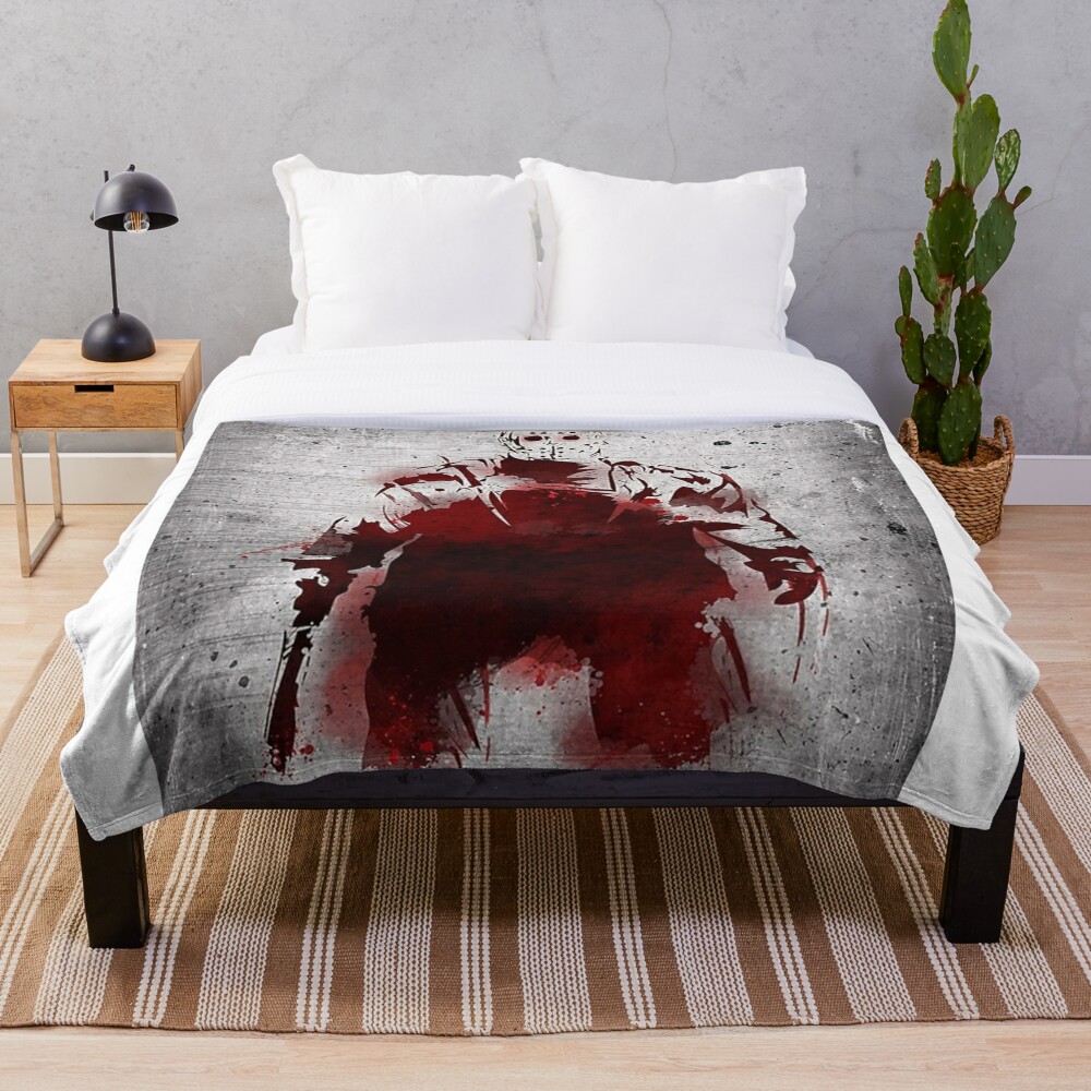 "Jason " Throw Blanket by piilwokxxx | Redbubble