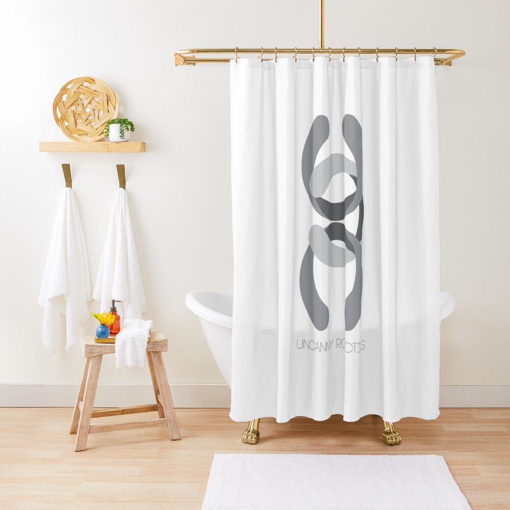 Uncanny Robotics Shower Curtain