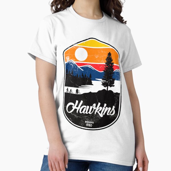Artikel-Vorschau von Hawkins Indiana Vintage 80er-Jahre-Fernsehserie, designt und verkauft von Eoli Studio.