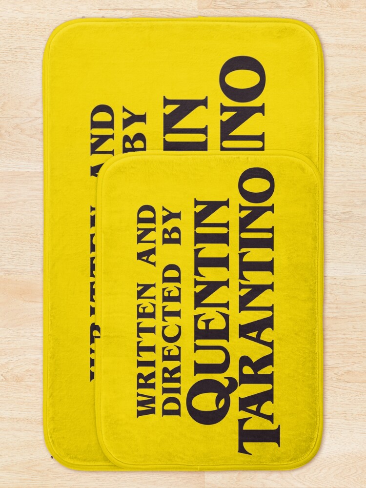 Alternate view of Written and Directed by Quentin Tarantino Bath Mat