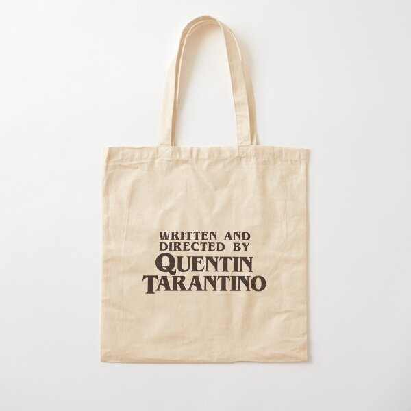 Written and Directed by Quentin Tarantino Cotton Tote Bag