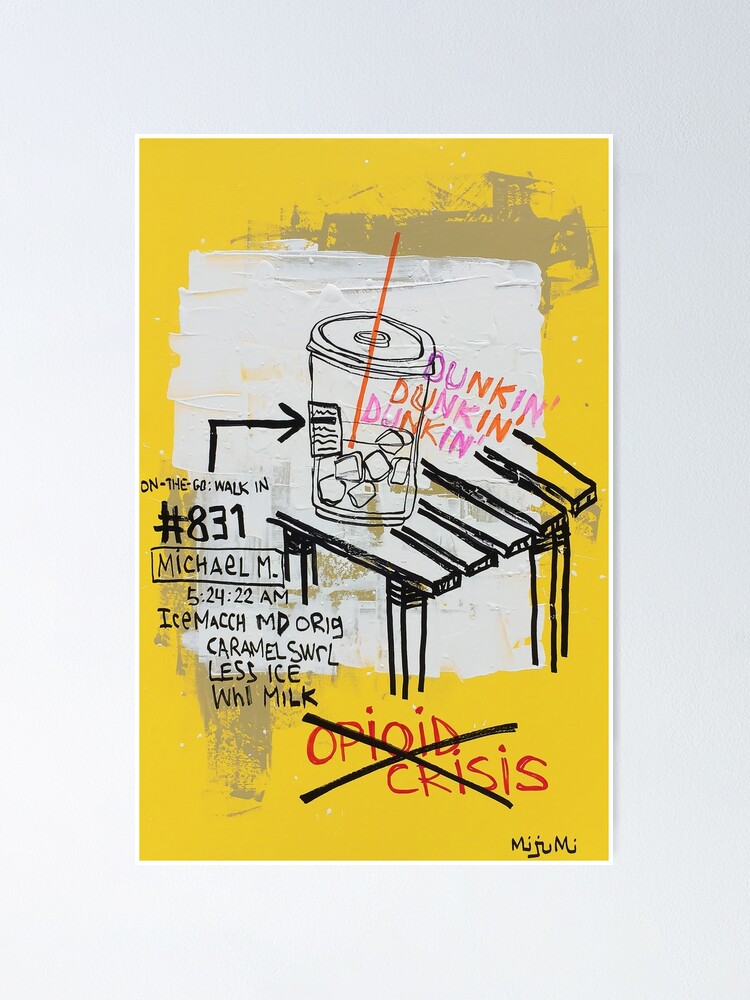 Alternate view of Addiction Poster