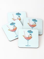 Time to Cool Off Coasters