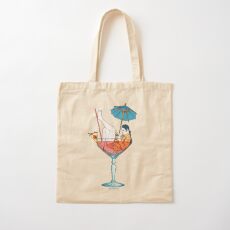 Time to Cool Off Cotton Tote Bag
