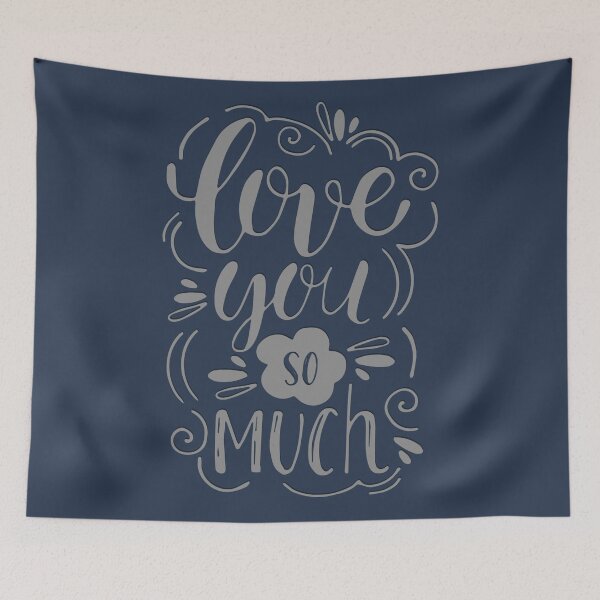 Item preview, I love you so much designed and sold by bubbliciousart.