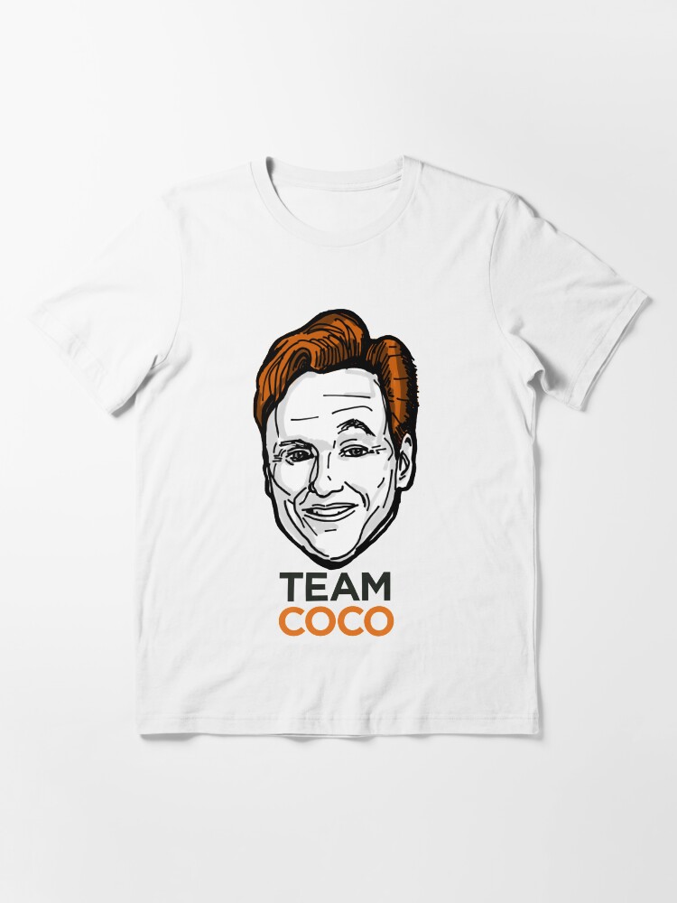 Alternate view of Conan O'Brien Team Coco Smiles & Eyebrows Essential T-Shirt