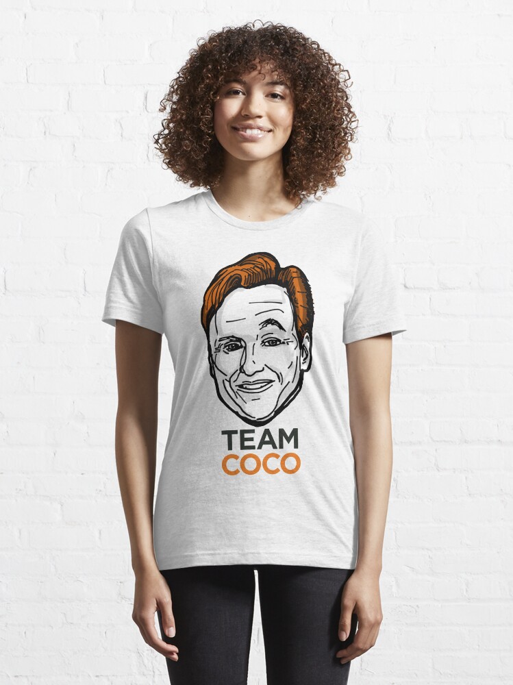 Alternate view of Conan O'Brien Team Coco Smiles & Eyebrows Essential T-Shirt