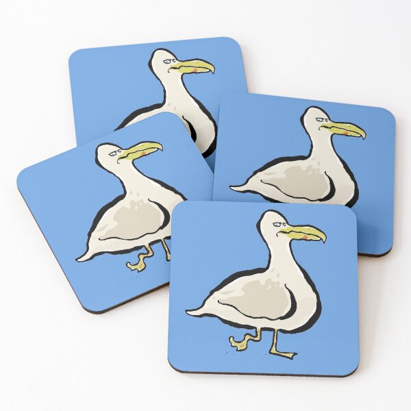 Item preview, disgruntled seabird designed and sold by greendeer.