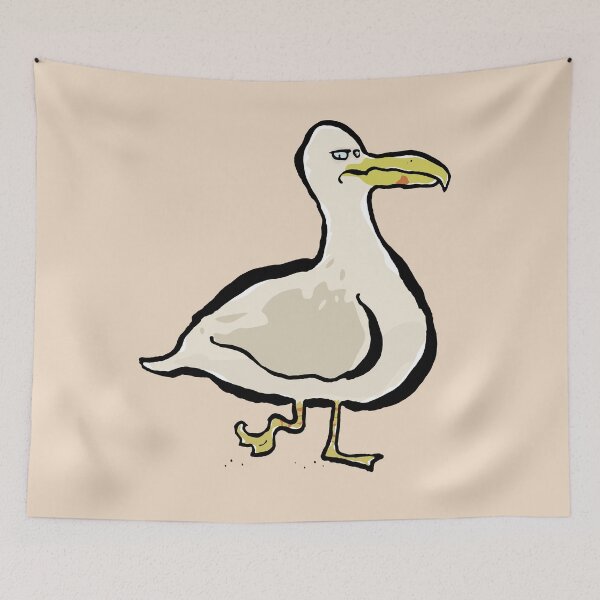 Item preview, disgruntled seabird designed and sold by greendeer.