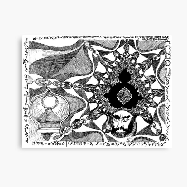 2006 Cartoon of Prophet Mohammad Blessed be his Name Canvas Print