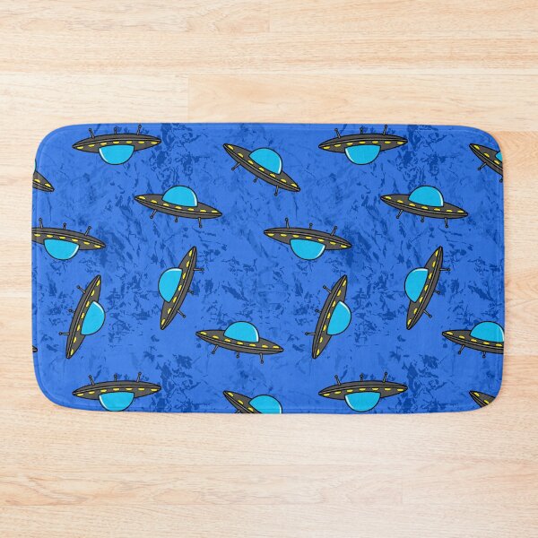 Item preview, ufos on blue designed and sold by B0red.