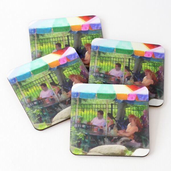Item preview, Cold Springs NY - Under the Colorful Umbrellas designed and sold by Susan Savad.
