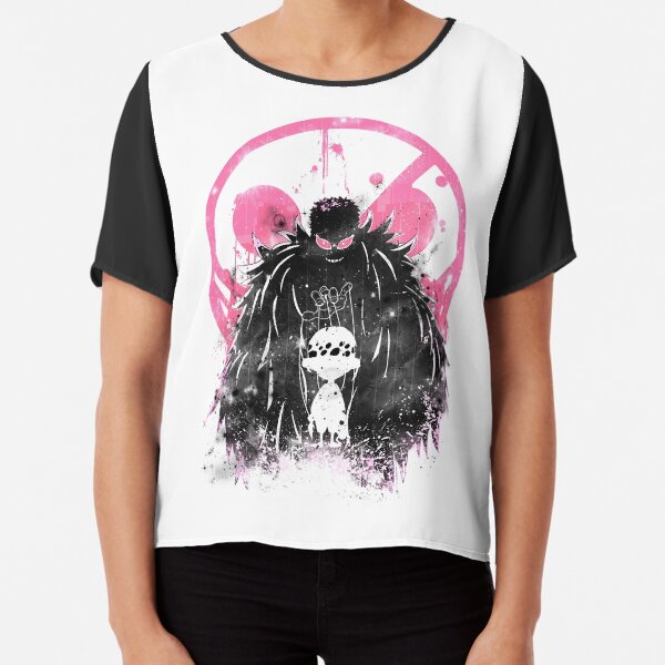 Doflamingo Art Chiffon Top