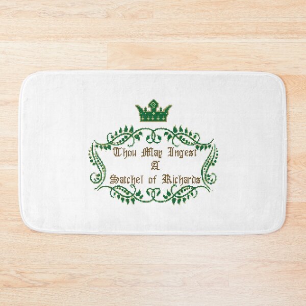 Item preview, Thou May Ingest A Satchel of Richards cross stitch design designed and sold by BeardandGinger.