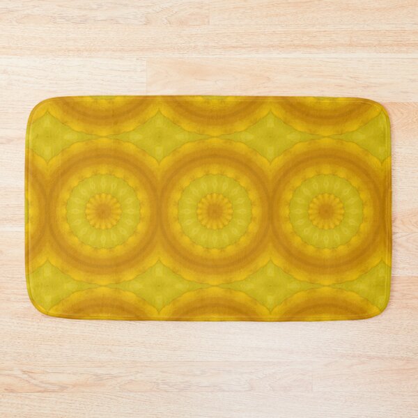 Item preview, Kaleidoscopic yellow daffodil pattern designed and sold by derbyshireduck.