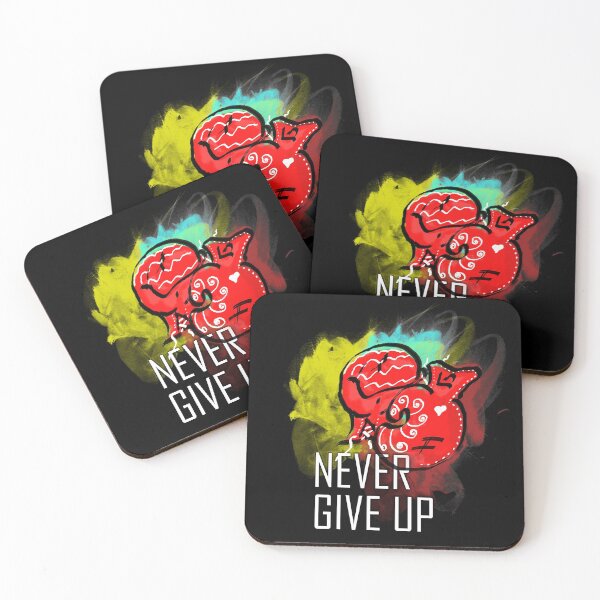 Item preview, Never give up designed and sold by Dilyana Rumenova - Shantabella.