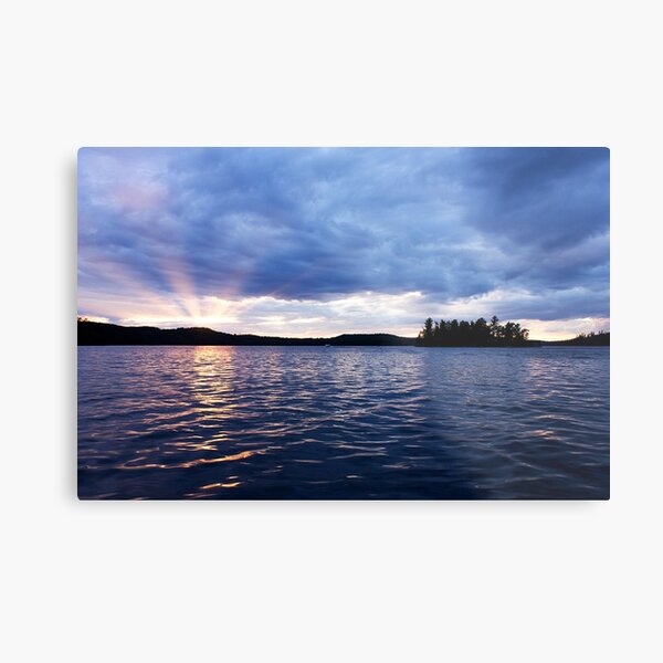 Temagami Sunset Metal Print