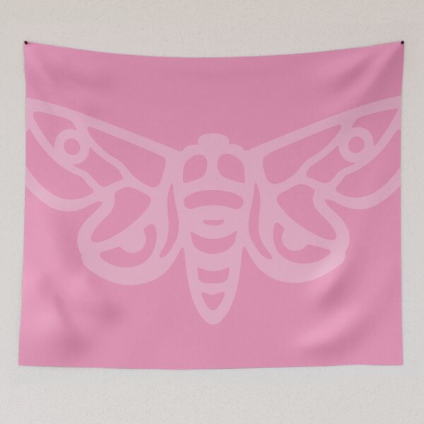 Item preview, Pink Moth Silhouette (openwork) designed and sold by XOOXOO.