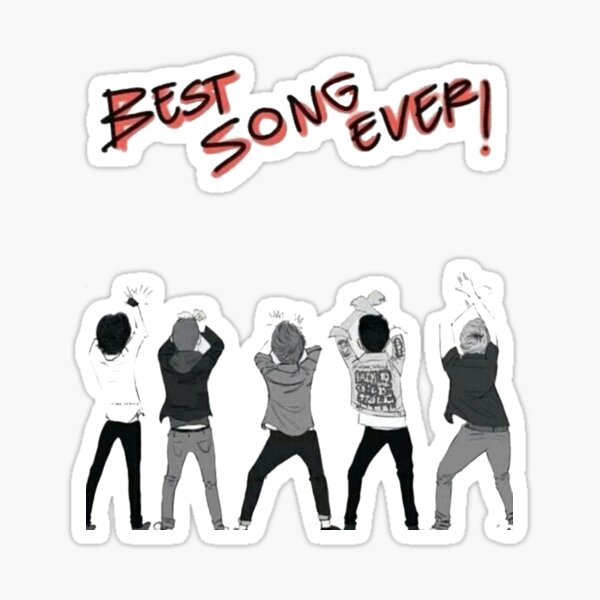 Best Song Ever Stickers Redbubble - coolest decal ever roblox