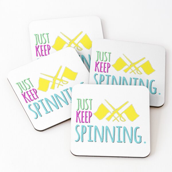 Item preview, Color Guard - Just Keep Spinning designed and sold by BandMomDesigns.