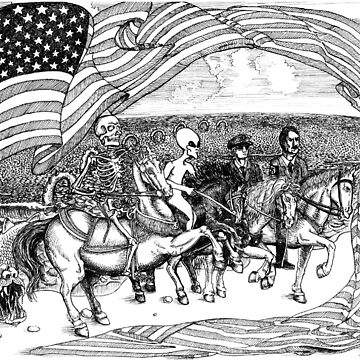 Artwork thumbnail, 2000 Four Horseman and the coming Coup de Tat by dajson