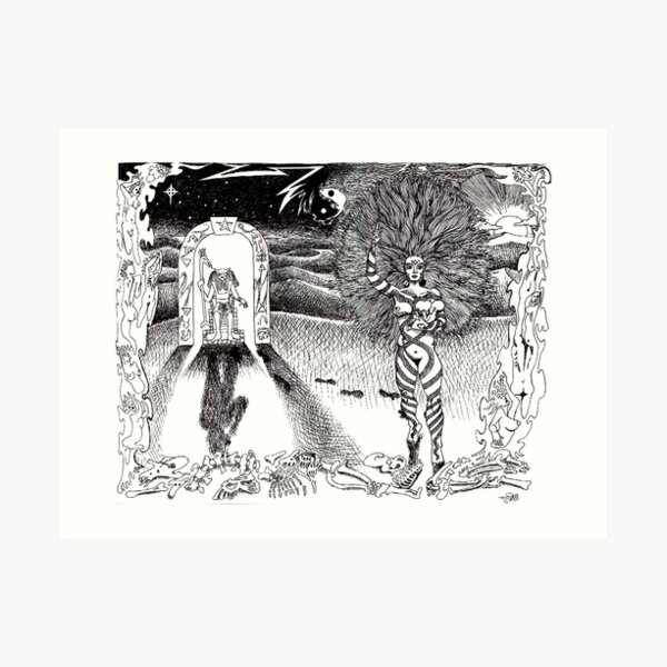 1999 Family Services Kidnapping Conspiracy and Ra-Hoor-Khuit Art Print