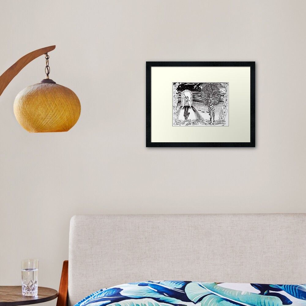 Item preview, Framed Art Print designed and sold by dajson.