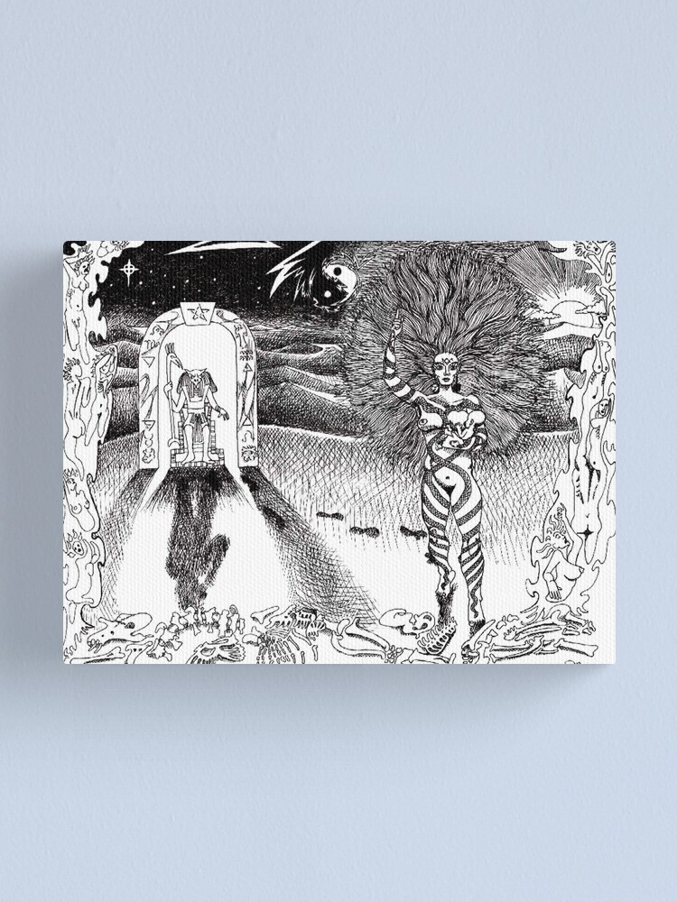 Alternate view of 1999 Family Services Kidnapping Conspiracy and Ra-Hoor-Khuit Canvas Print