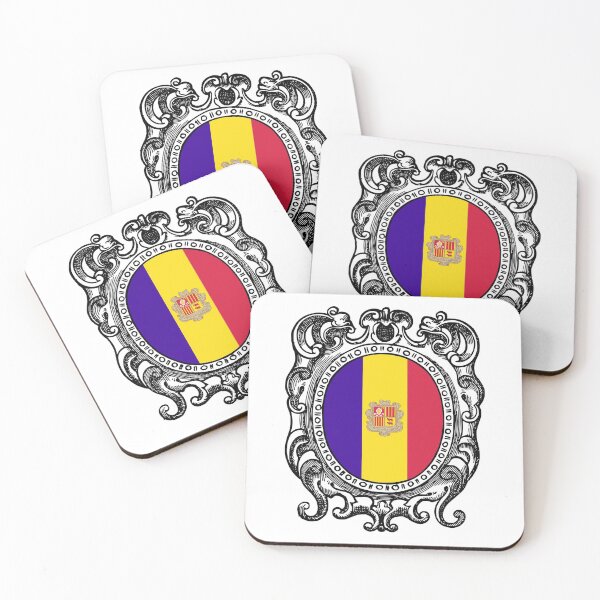 Item preview, Andorra Andorra flag designed and sold by 1681830934131.