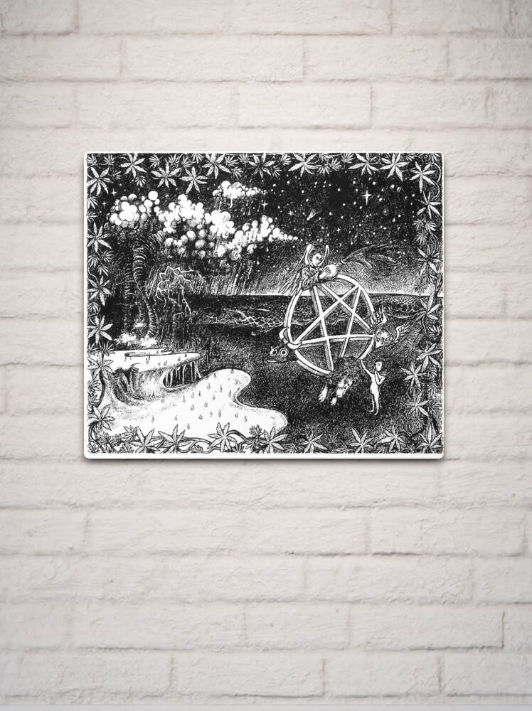 Thumbnail 2 of 4, Metal Print, 1997 HAARP Weather Control and Halebop designed and sold by Davol White.