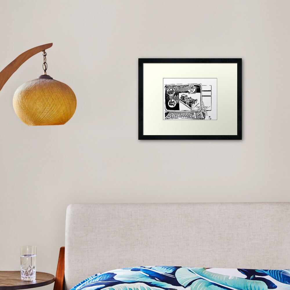 Item preview, Framed Art Print designed and sold by dajson.