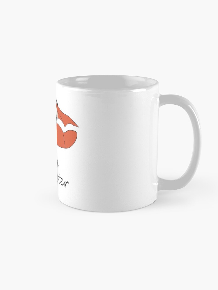 Alternate view of Steve The Oyster Cartoon Mug