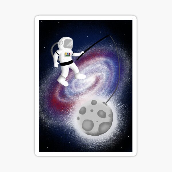 Moon Lantern Sticker