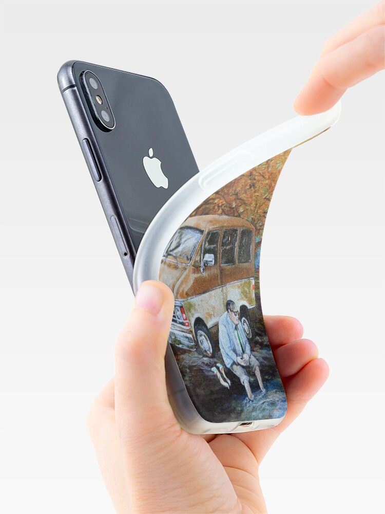 Alternate view of Living in a Van Down by the River iPhone Case & Cover