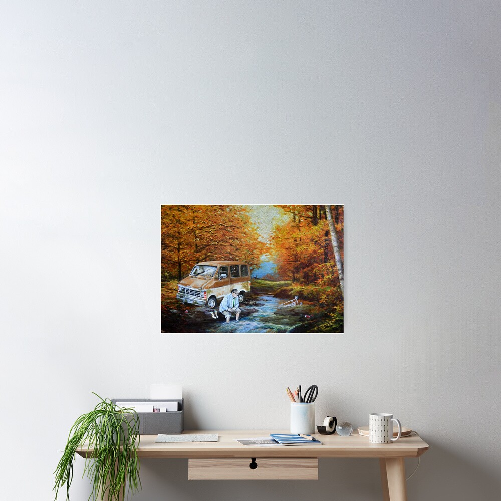 Vista previa del artículo con la obra «Póster», diseñado y vendido por GnarledBranch.