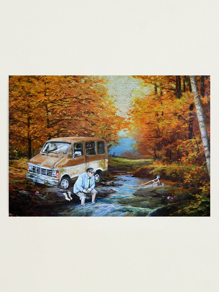 Alternate view of Living in a Van Down by the River Photographic Print
